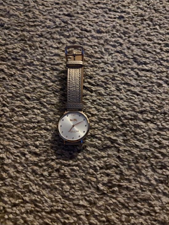 Coach Accessories - Coach women’s gold case and strap watch…